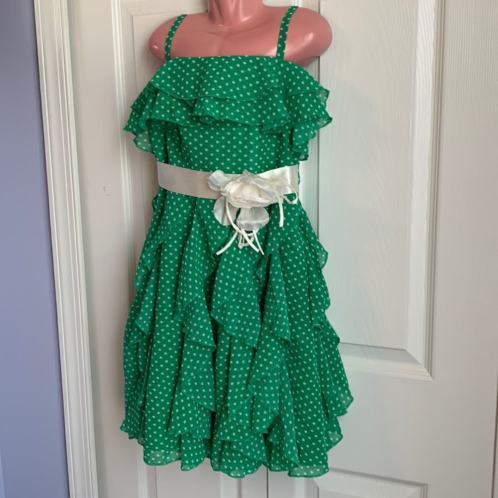 Fashion Girls Sleeveless Formal Special Occasion Dress 8